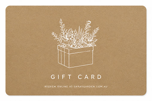 Sara's Garden Gift Card