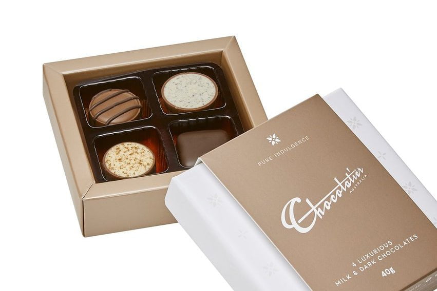 Small Chocolate Gift Box - Selection of 4