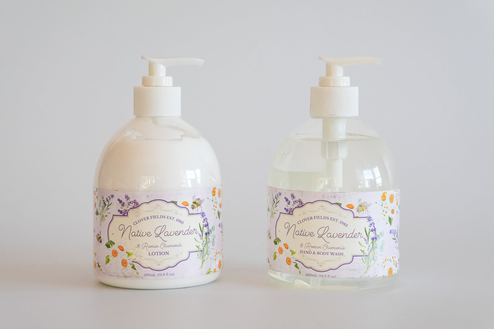 Native Lavender lotion and hand wash - 500ml