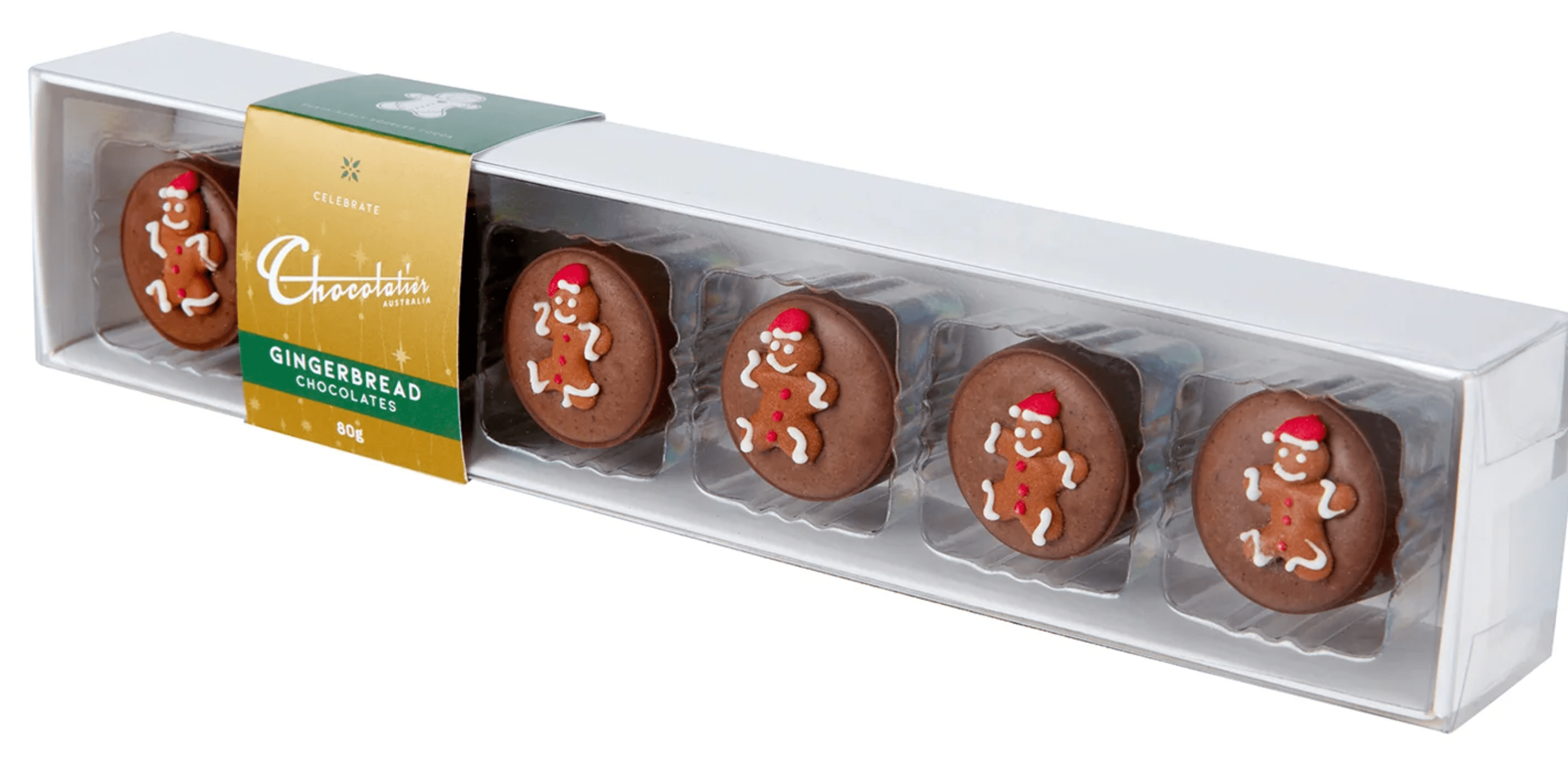 Gingerbread Chocolate Box - 80g