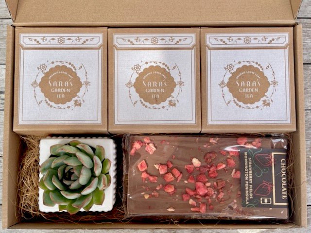 Organic Tea Gift Set & Chocolate