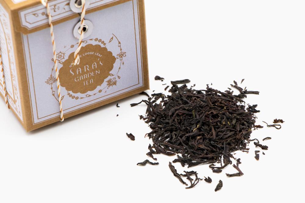 Organic  English Breakfast Tea, Organic Loose Leaf Black Tea, Tea in a Beautiful Design Box, High Quality Black Tea  