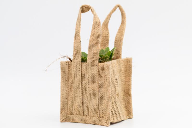 Small Jute Gift Bag -13cm